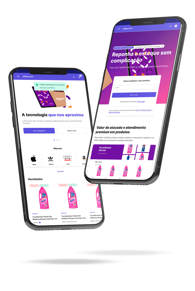 App mockup